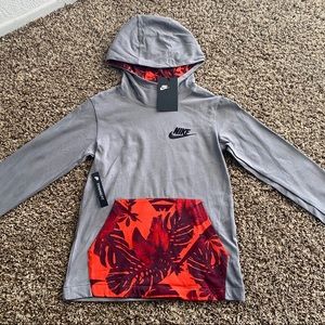 Nike Boy Pullover Hoodie AQ9664-056 New